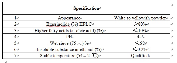 Pgr Natural Brassinolide 80% Tc