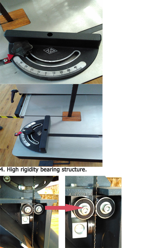 Wood Cutting Machine for Wood Cutting Vertical Band Saw Machine