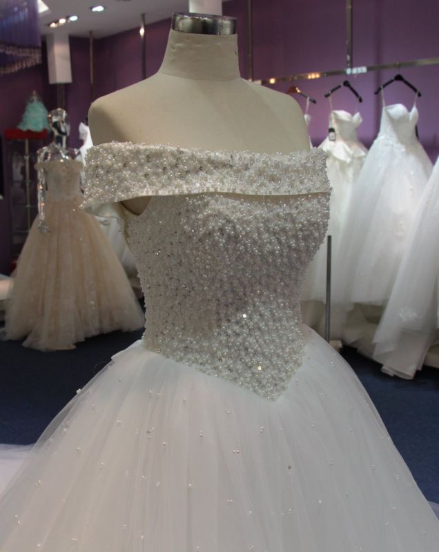 Wedding Dress with Crystal/Rhinestones