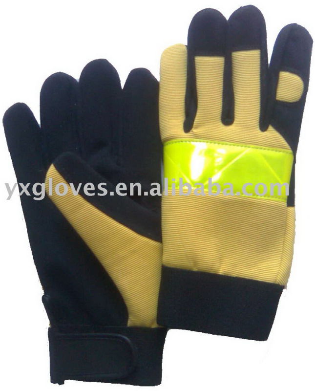 Work Glove-Safety Glove-Industrial Glove-Micro Fiber Glove-Cheap Glove