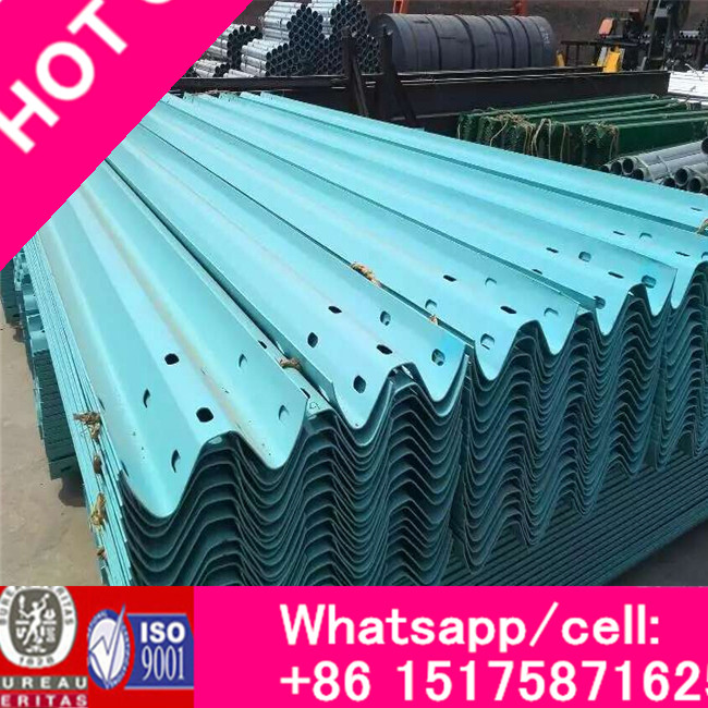 Waveform Low-Cost Highway Road Safety Barrier Lane Barrier Guardrail Accessories for Sale