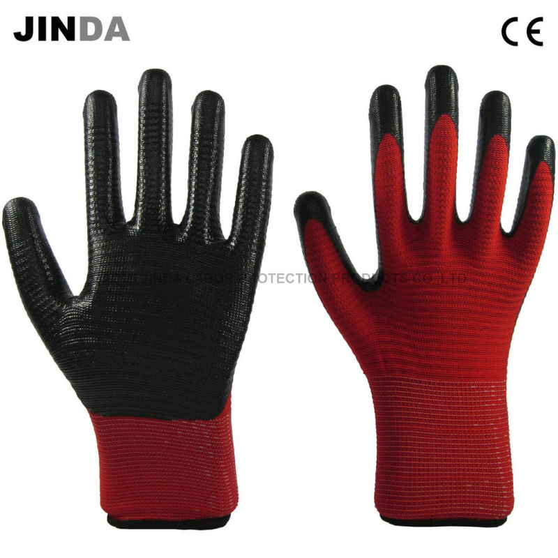 U204 Nitrile Coated Zebra-Stripe Work Gloves