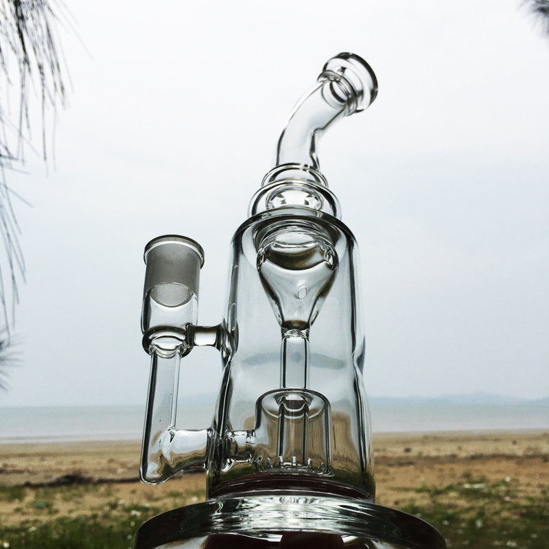 The Time Hourglass Wonderful Design Glass Smoking Water Pipes (ES-GB-266)