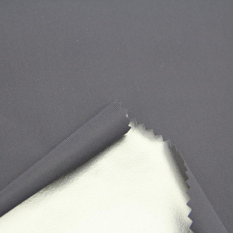 Polyester Spandex Knitted Fabric with PU TPU Coating for Apparels