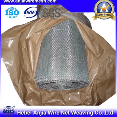 Galvanized Woven Square Iron Mesh for Filter Net