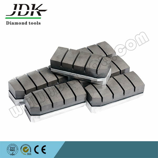 Jdk Diamond Abrasive Fickert with Flume for Granite Grinding