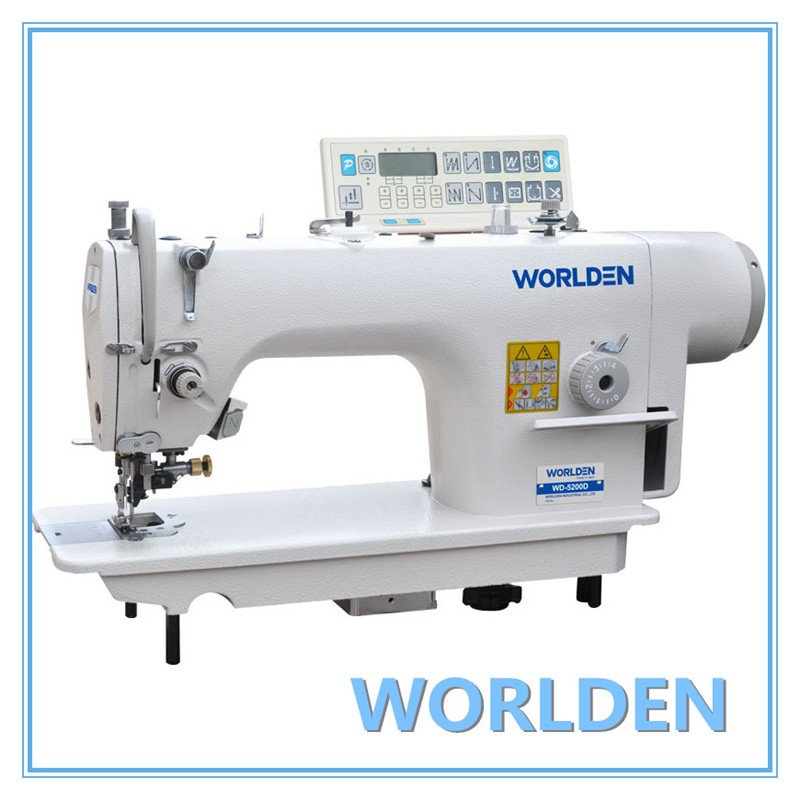 Wd--5200d High Speed Side Cutter Lockstitch Sewing Machine