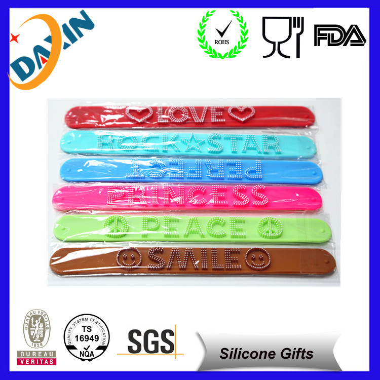 Custom Silicone Slap Bracelet