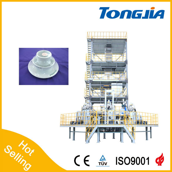 Three-Layer Co-Extrusion Film Blowing Machine