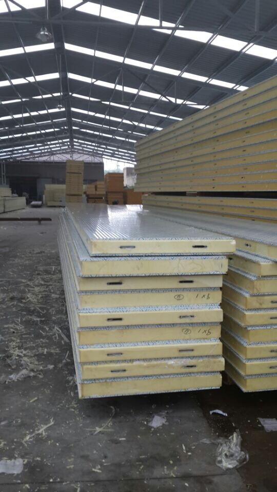 ISO9002 PU Sandwich Panel Which Will Used in Freezer Room