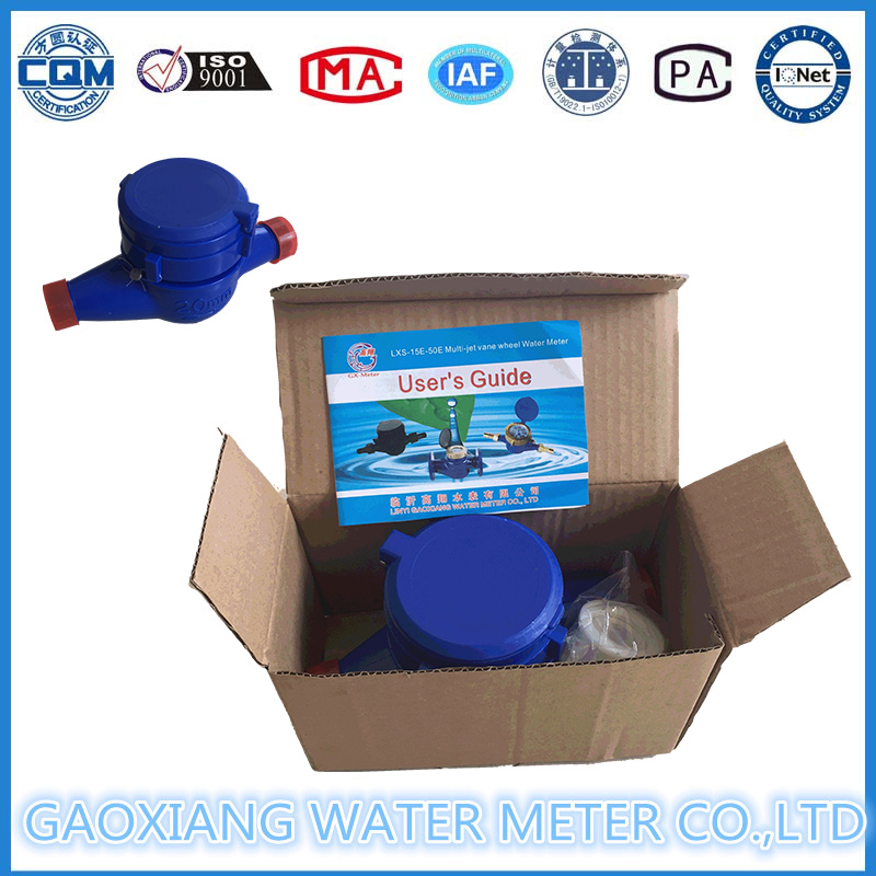 Multi Jet Plastic Domestic Water Meter