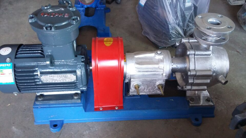 Stainless steel material pump with water-cooled equipment