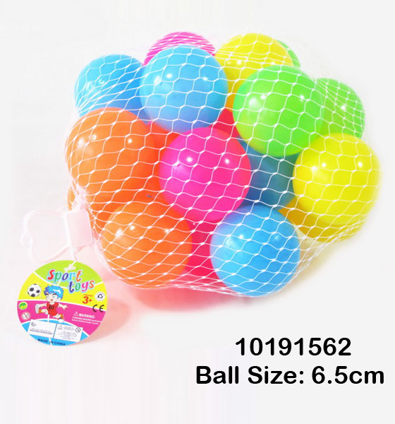 Promotion Toys PE+EVA Material 50PCS 5.5cm Ball Pit Balls for Kids (10191560)