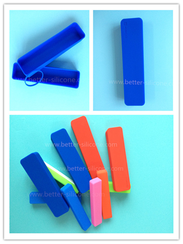 Custom Eco-Friendly Anti-Skid Silicone Rubber Pen Sleeve with Soft Hand Feel