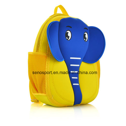 New Cartoon Elephant Design Children Neoprene Backpack Bag (SNPB08)