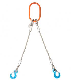 Two-Leg Bridle Mechanically Spliced Wire Rope Sling