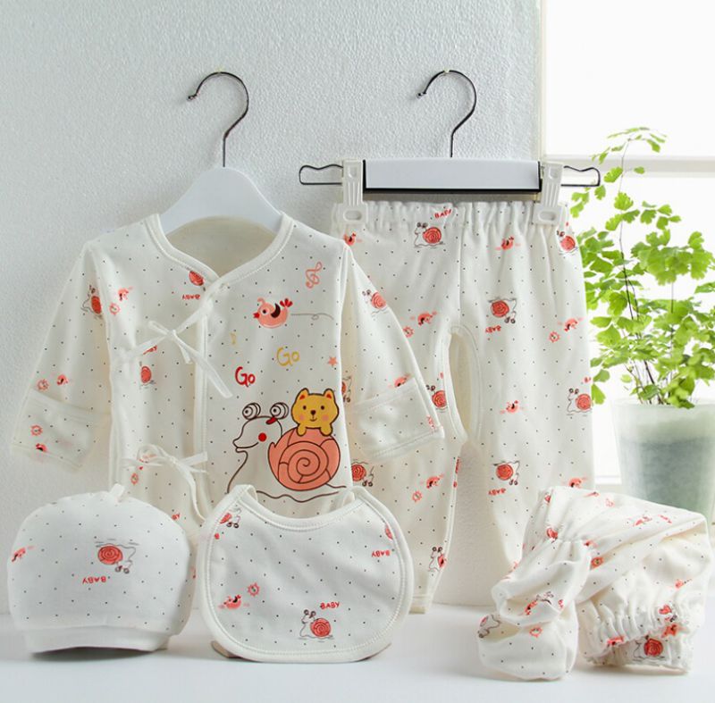 Baby Cotton Underwear Suit 5PCS Baby Clothes