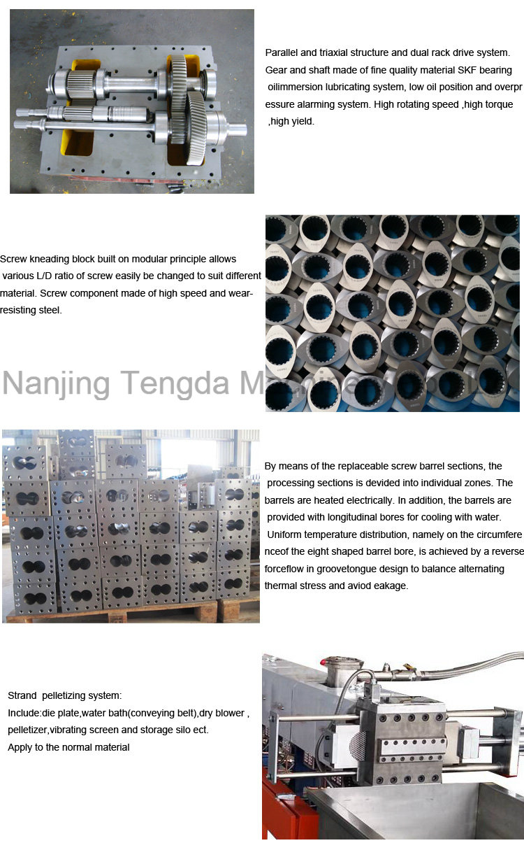 Compounding Recycle Eraser Making Machine Extruder