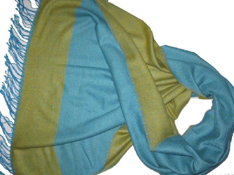 50% Cashmere 50% Wool Reversible Shawl