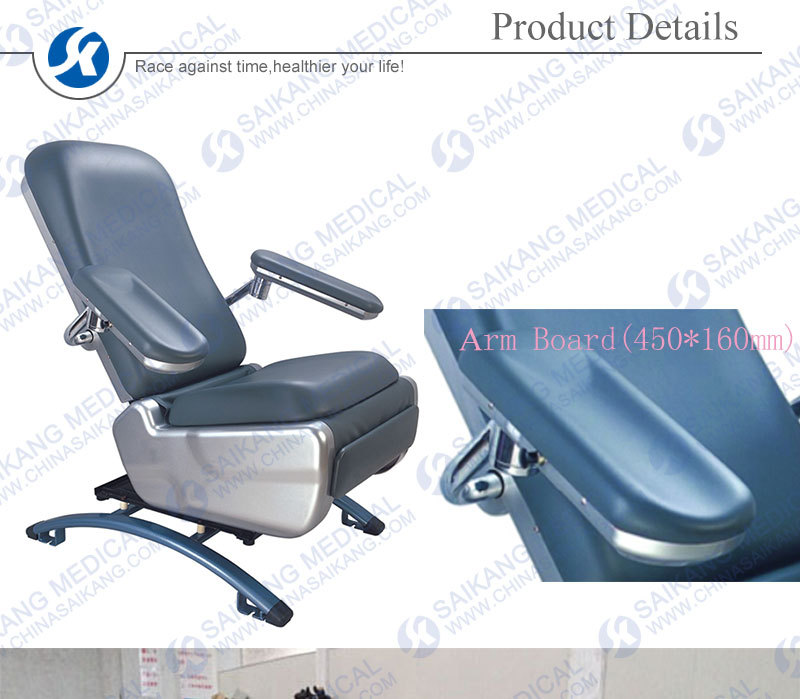 Cheap Design Metal Hospital Blood Donation Chair (CE/FDA/ISO)