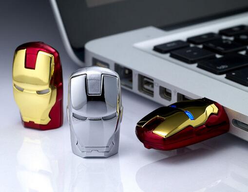 2016 New High Speed Iron Man Pen Drive for Promotion