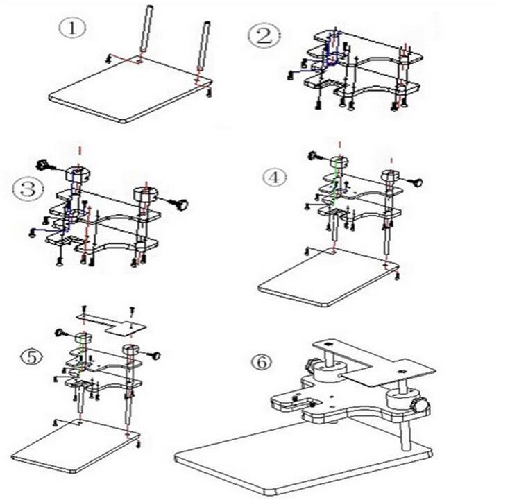 Bdm Frame with Full Adapters for Bdm100/Cmd/Fgtech Chip Tunning