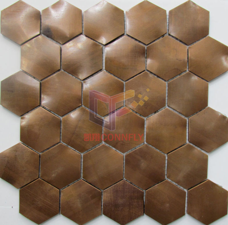 Retro Style Decoration Mosaic Made by Copper (CFM1090)