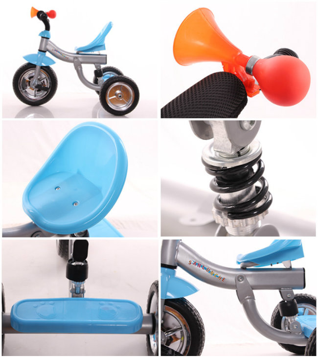 Latest Model Trike Toys Colorful Metal Tricycle for Kids for Sale