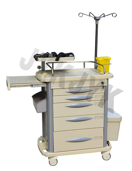 Medical ABS Emergency Trolley Jyk-C10A-2