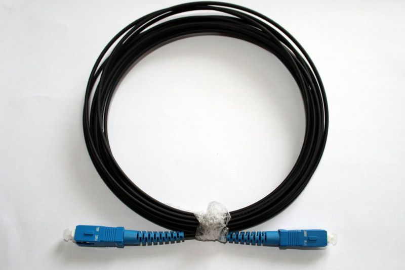 Sc-Sc FTTH Drop Cable Fiber Optic Patch Cords