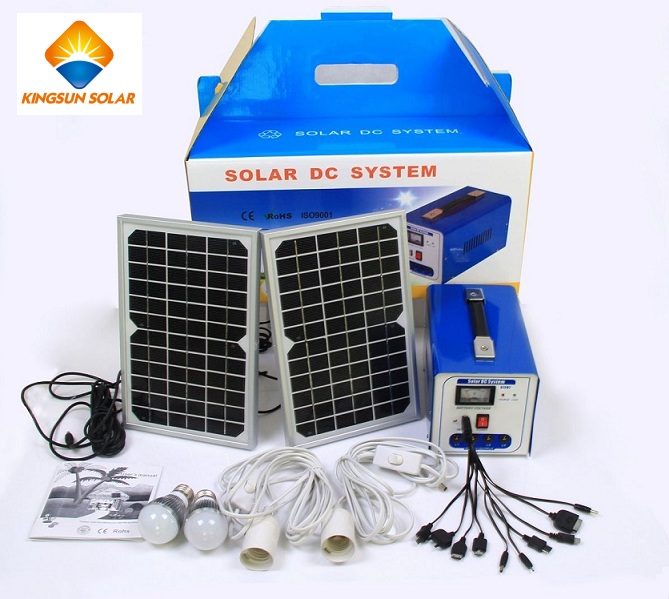 50W DC Home Portable Solar Power System