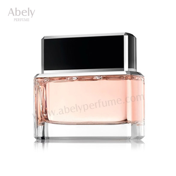 3.4fl. Oz Cool Black Glass Perfume Bottle for Men