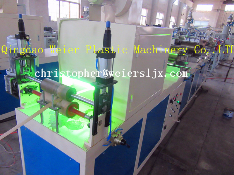 PVC Edge Banding Extrusion Machine with Online Printing
