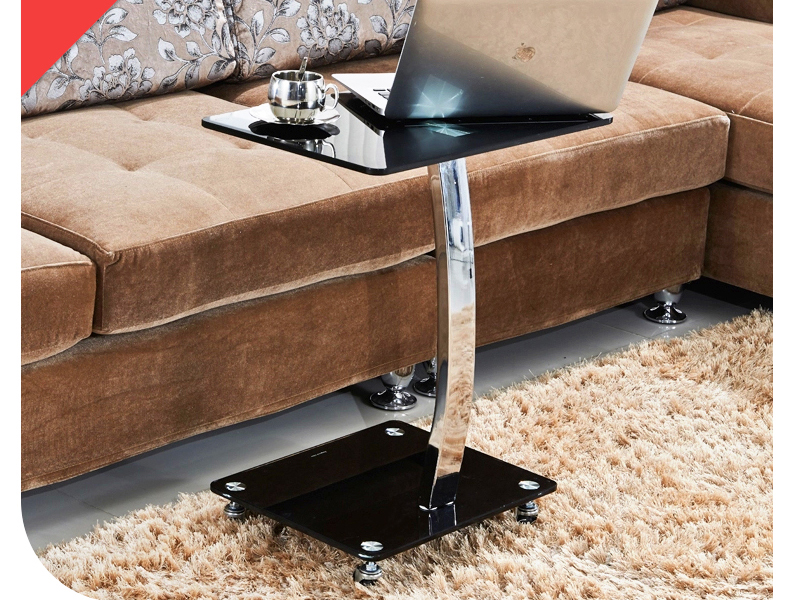 Metal Frame Glass Coffee Table