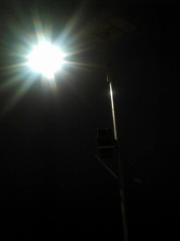 Solar Street Light with Pole