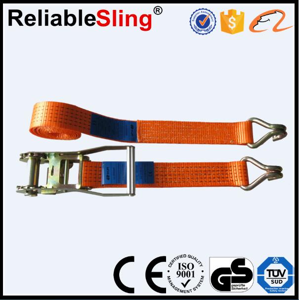 100% High Tensile Polyester Reliablesling Ratchet Tie Down