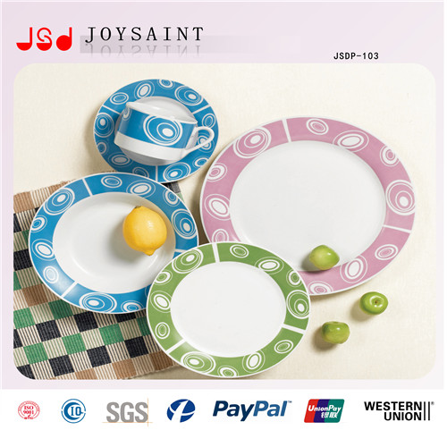 10''dinnerware Porcelain Dinnerware Ceramic Dinner Set for Restaurant