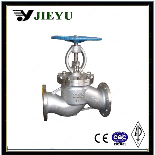 DIN Pn16 Dn150 CF8/Ss304 Handwheel Globe Valve