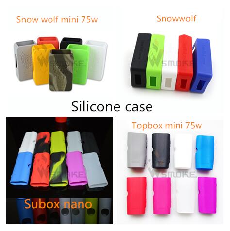 Vivismoke Factory Colorful Nebox Silicone Case in Stock for Wholesales