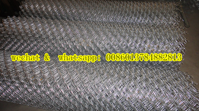 Galvanized Chain Link Fence (Factory Exporter)