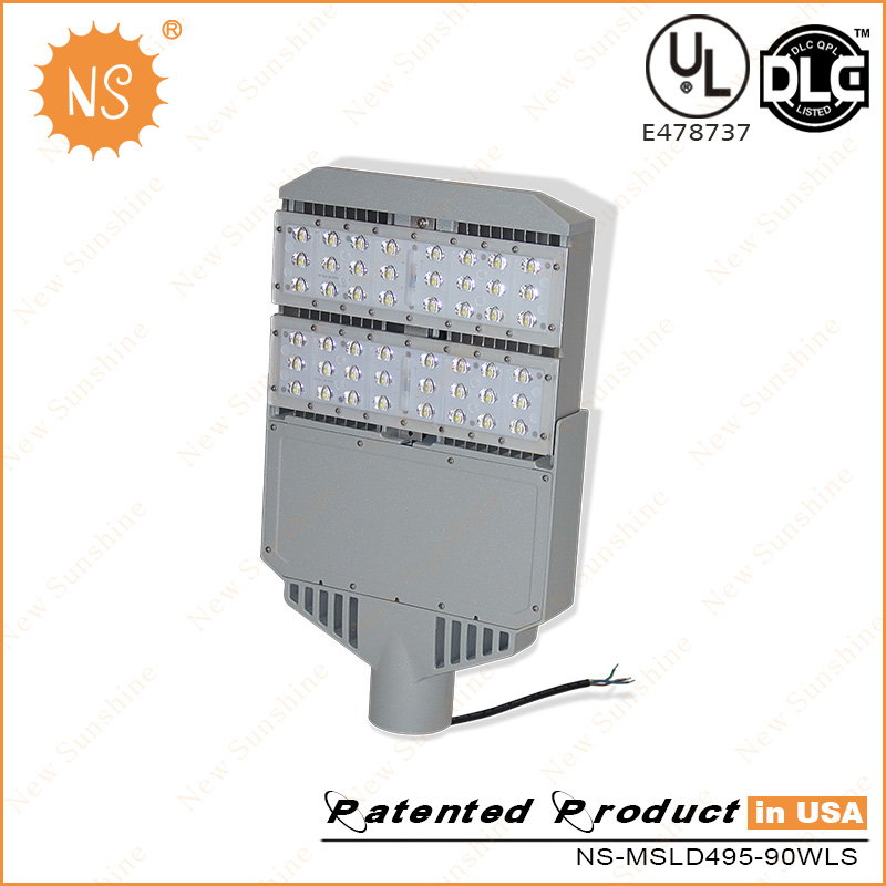 UL (E478737) Dlc Listed 90W 100W LED Street Light Manufacturers