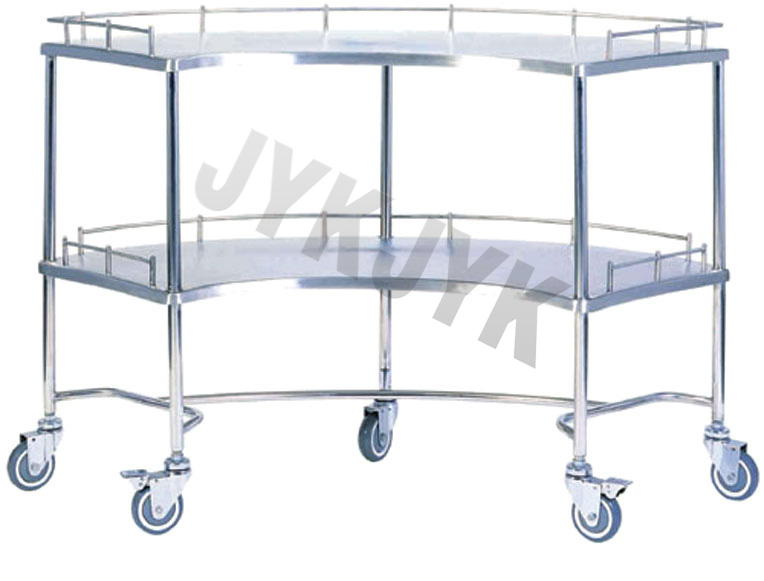 Stainless Steel Medicine Trolley Big Size