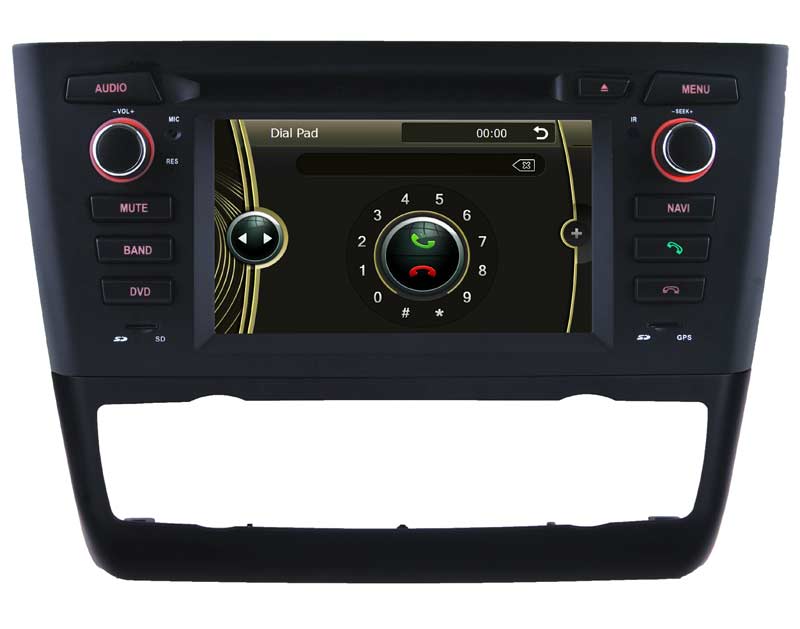 Car DVD Player for BMW 1 Series E81/E82/E87/E88 GPS Navigation with Manual Air-Conditioner (HL-8820GB)