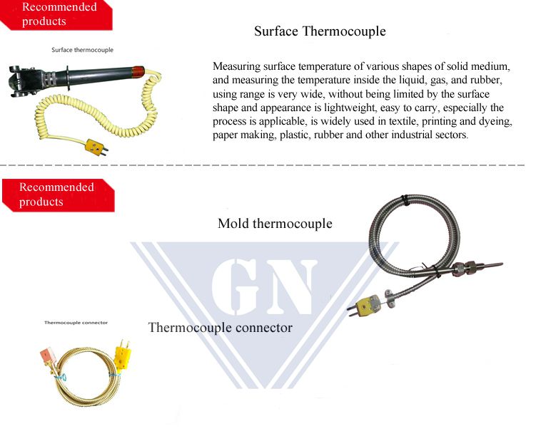 Thermocouple with Right Angle Elbow