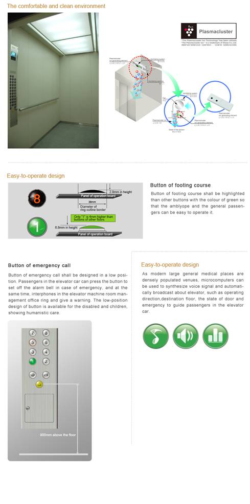 Freight Elevator/Lift Used in Office Building