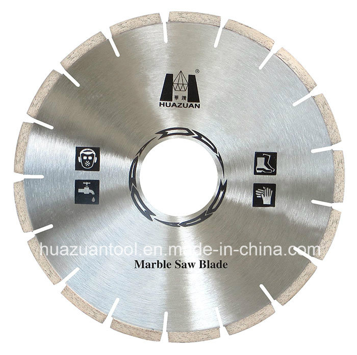 250mm Mable Blade with Size in 42.5/40.5*3*10mm Fan-Type Diamond Cutting Discs for Sale