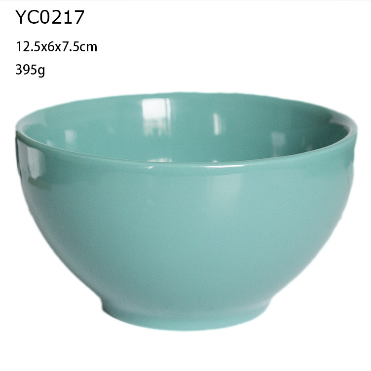 Ceramic Pink Bowl with White DOT for Wholesale