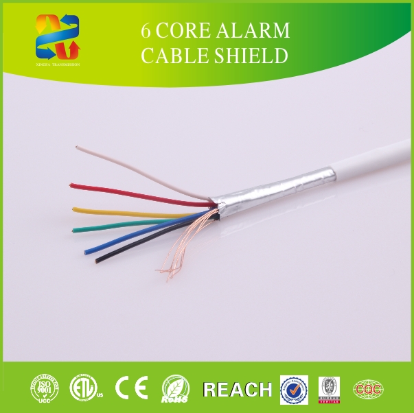 Solid Bare Copper Low Price 6 Core Alarm Cable