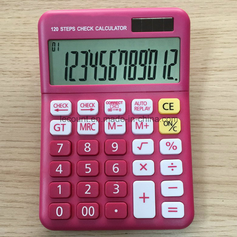 12 Digit Solar Power Electronic Calculator (CA1222)