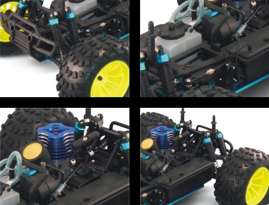 Shenzhen Factory Remote Control High Speed Nitro RC Car for Kids Car Games